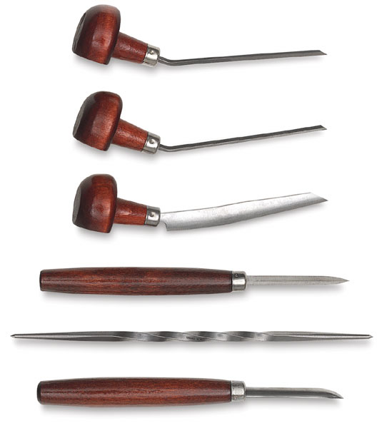 6 Piece Etching Set