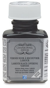 Lamour Black Covering Varnish, 75 ml Lamour Black Covering Varnish, 75 ml