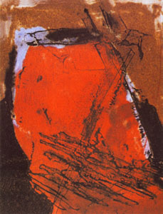 Three-Plate Intaglio Print by Dan Welden