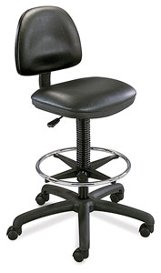 Precision Drafting Stool, Vinyl