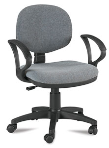 Desk Chair, Gray