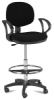 Drafting Stool, Black