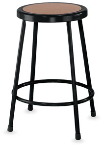 Fixed Height Stool, Black&nbsp; NEW! 