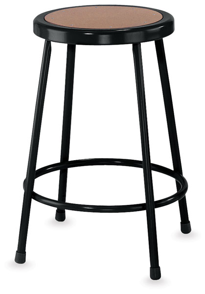 Fixed Height Stool, Black&nbsp; NEW! 