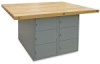 12-Locker Workbench without Vises, Medium