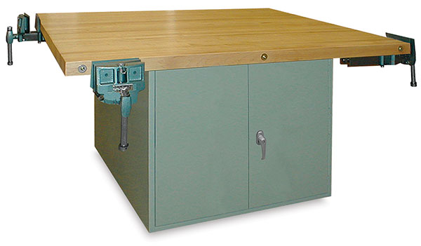 4-Door Workbench with Vises