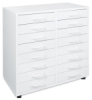 Mobile 16-Drawer Cabinet