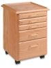 Natural Oak Taboret