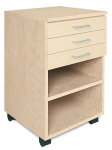 3-Drawer Taboret 3-Drawer Taboret