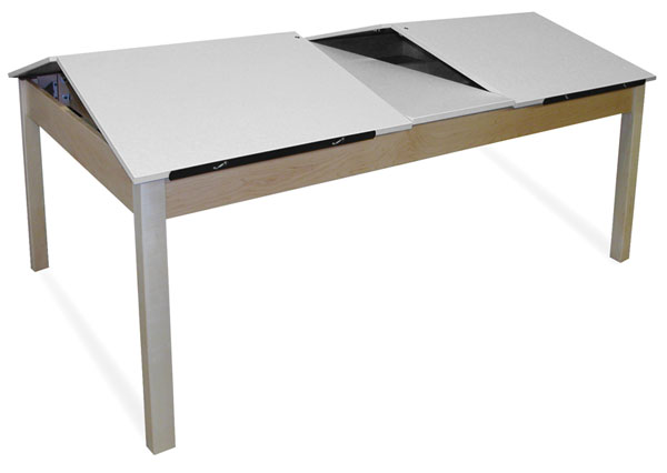 Four-Station Drawing Table