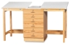 SMI 2 Station Drafting Table