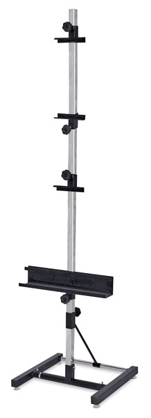 Avanti I Easel, shown with Four Canvas Holder Kit