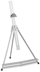 Folding Easel with Adjustable Extension Bar