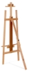 Adjustable Pine Lyre Easel, Back View