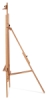 Adjustable Pine Lyre Easel, Side View