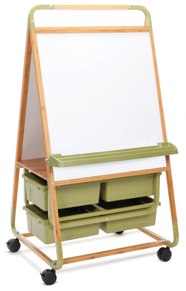 Double-Sided Bamboo Easel