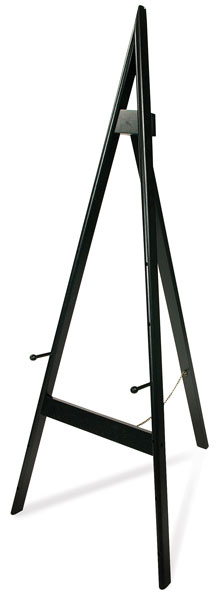 Xylem Adjustable A-Frame Easel, Black