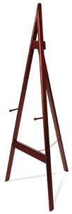 Xylem Adjustable A-Frame Easel, Rosewood