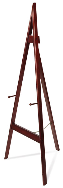 Xylem Adjustable A-Frame Easel, Rosewood