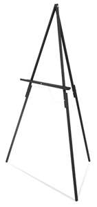 Tripod Floor Easel, Black Finish