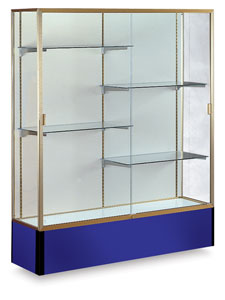 Champagne Gold Frame/Royal Blue Base