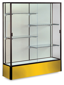 Dark Bronze Frame/Goldenrod Base
