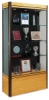 Medium Dispaly Case, Light Maple Base with Dark Bronze Frame and Black Backing
