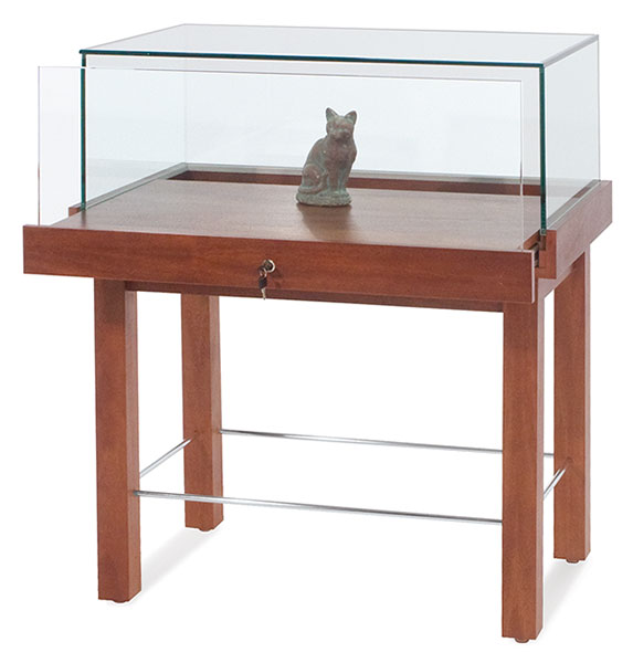 Tecno Display Museum Showcase Collection, 36"W Rectangular