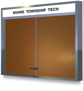 Bulletin Board Cabinets
