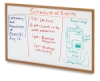 Solid Oak Framed Dry Erase Markerboards