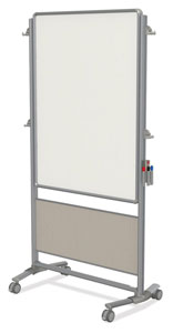 Nexus Markerboard Easel, Carbon Mesh Nexus Markerboard Easel, Carbon Mesh