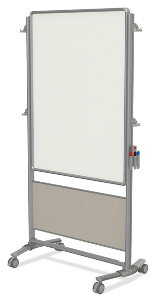 Nexus Markerboard Easel, Carbon Mesh