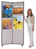 3 Panel Display, Gray