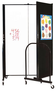 Dry Erase Room Divider, 3 Panel