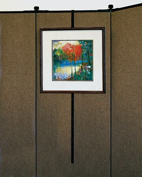Artwork Hanger, Shown in Use