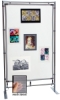 Freestanding Steel MeshPanel Display Wall, 7 ft &nbsp;&times; 4 ft