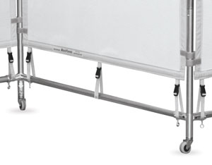 Zig Zag Steel MeshPanel Display Wall w/ Wheels&nbsp; NEW! 