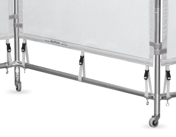 Zig Zag Steel MeshPanel Display Wall w/ Wheels&nbsp; NEW! 