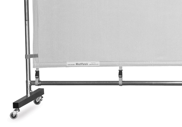 Freestanding Steel MeshPanel Display Wall w/ Wheels&nbsp; NEW!</spa