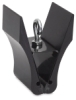 Testrite Visual Clamps, Black w/ Eye Hook