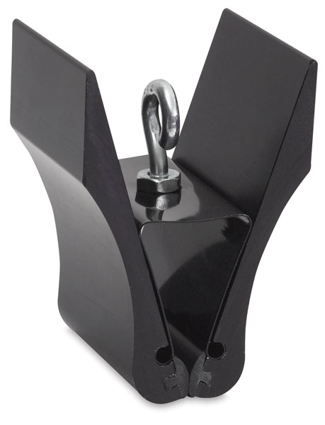 Testrite Visual Clamps, Black w/ Eye Hook