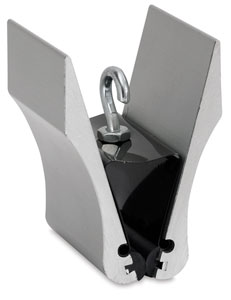 Testrite Visual Clamps, Silver w/ Eye Hook