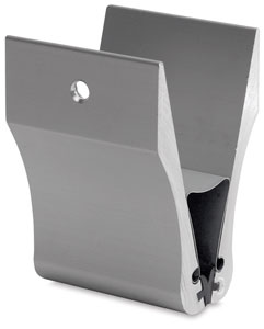 Testrite Visual Clamps, Silver Wall Mount