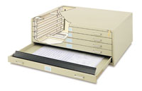 Safco 5-Drawer Steel Flat Files