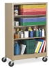 Atlantic Metal Mobile Bookcase