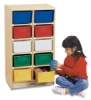 Mobile Storage Unit with 10 Trays 
