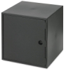 Black Cube, Shown with Door