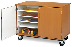5-Drawer Cabinet w/ Lock, 24" Deep