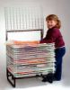 Spring-Loaded Mobile Rack