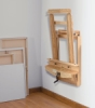 Wallmount Easel, Shown in Use